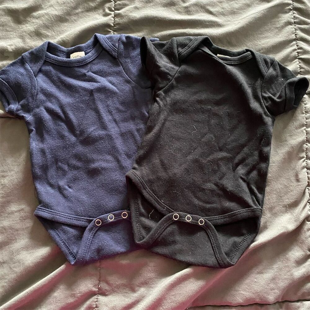 Creations of Grace Baby Bodysuits 0-3M Unisex Multicolor 5-Pack